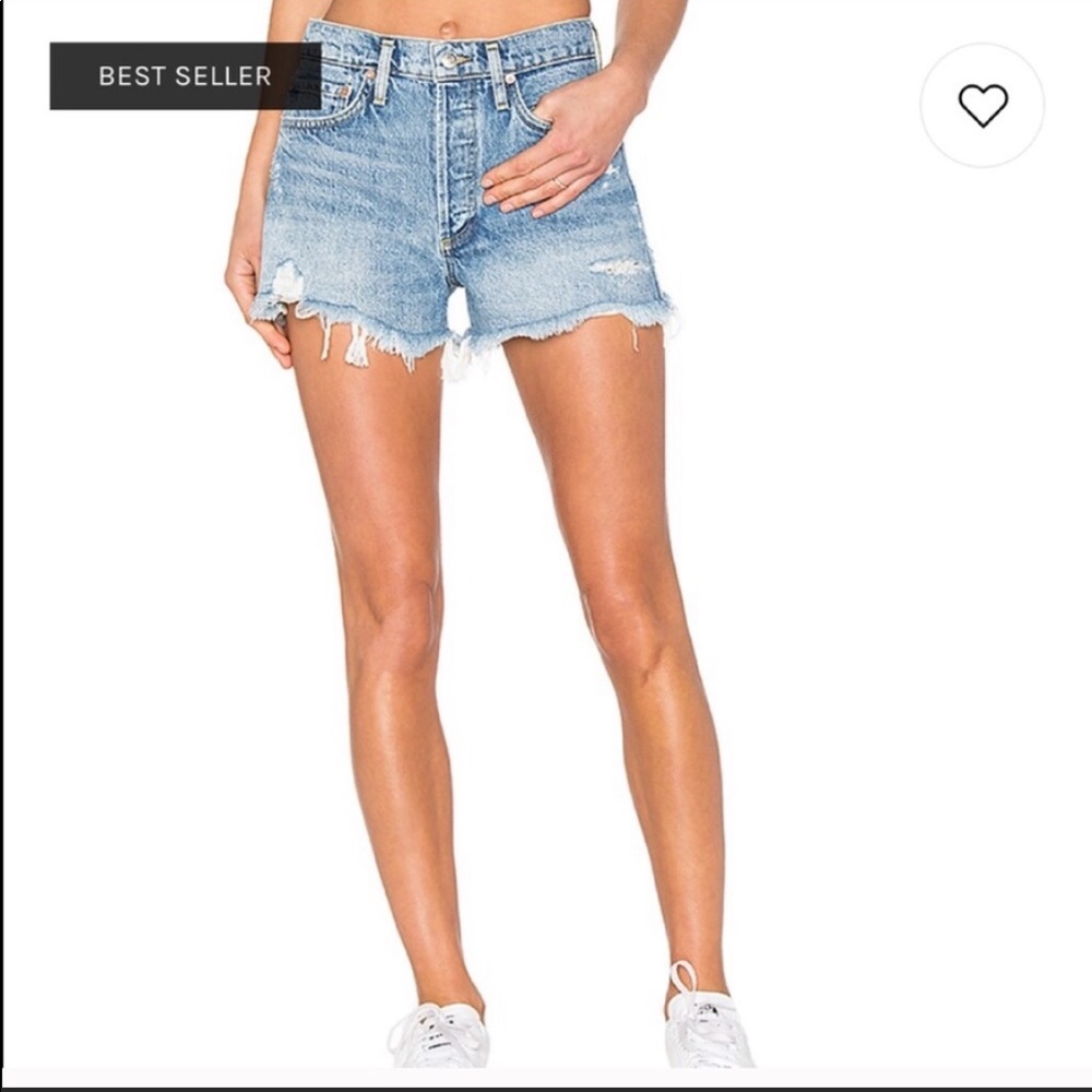 Agolde parker shorts in swap meet